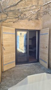 Volets en bois