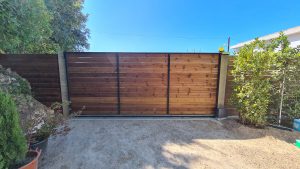 Portail en bois