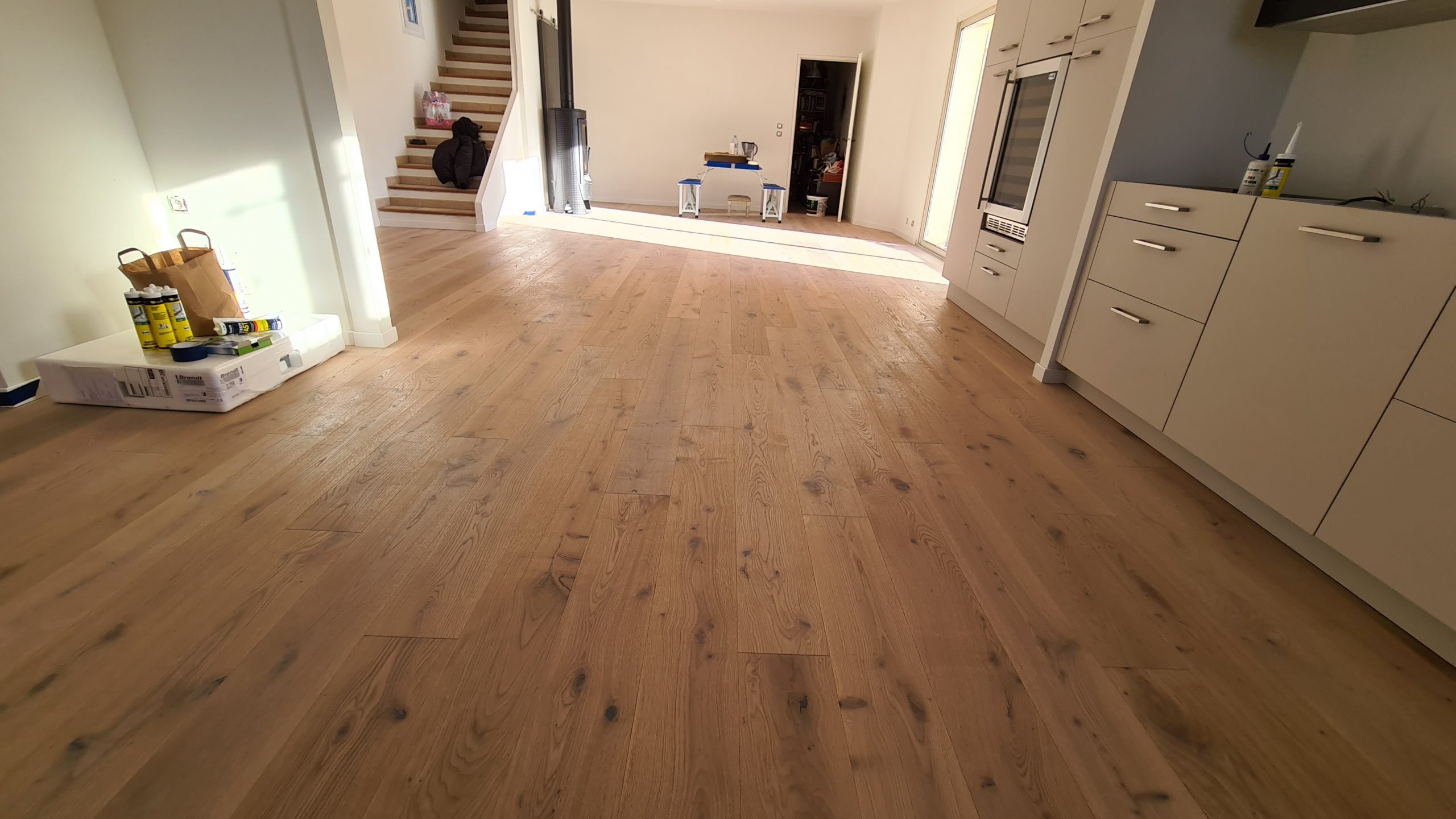 cuisine avec parquet intérieur