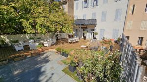 terrasse pin classe 4 de 170m2 sur Aix en Provence